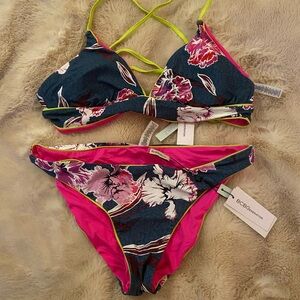 BCBGeneration Reversible Pink and Blue Bikini